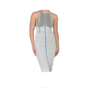 Zara Ribbed Midi Dress